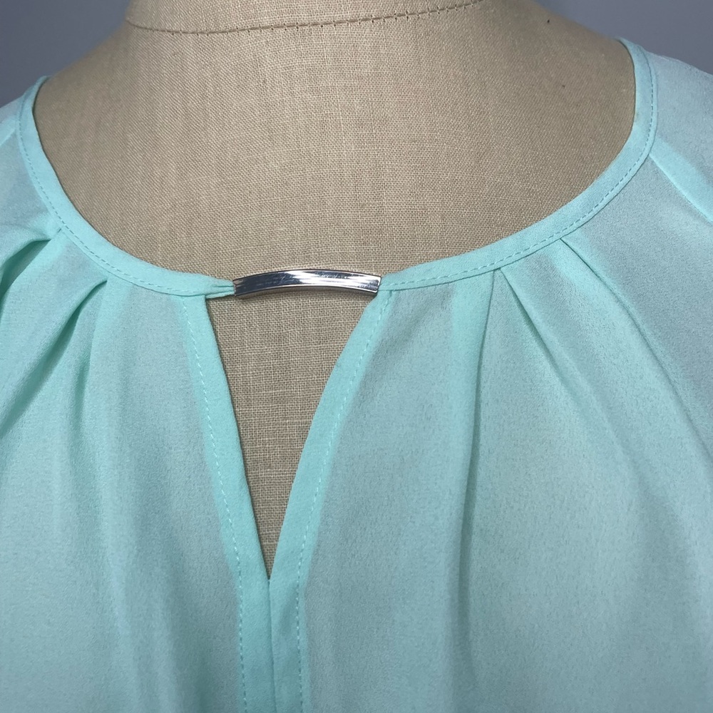 Women’s Apt 9 Pleat Neck Top - Picture 8 of 8